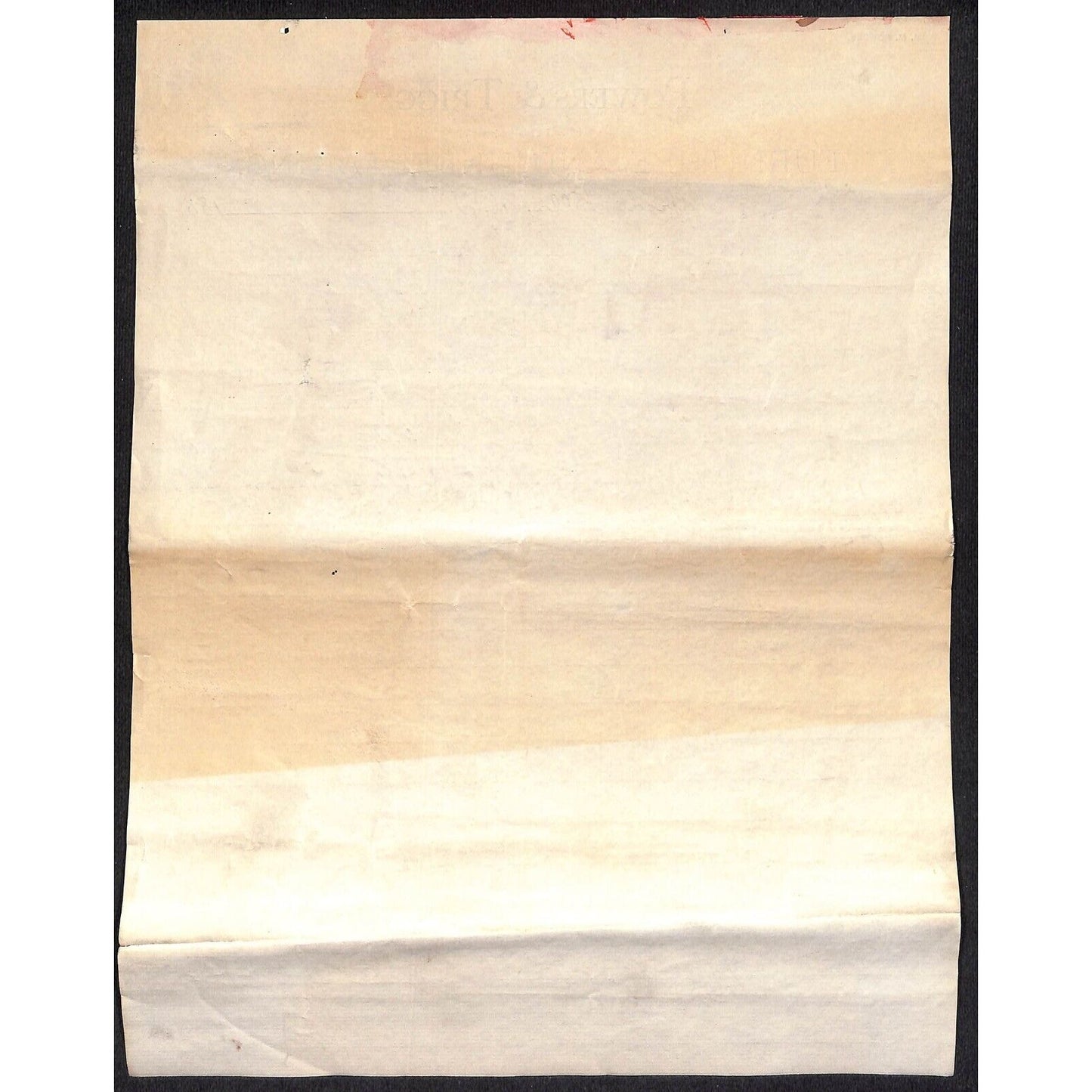 Great Falls, MT Powers & Trigg "Furniture and Undertaking" c1888 2pp Letterhead