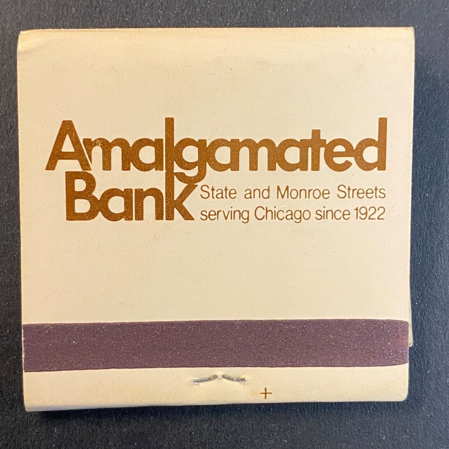 Amalgamated Bank Chicago "Amalgamonster" c1974-80's Full Matchbook VGC