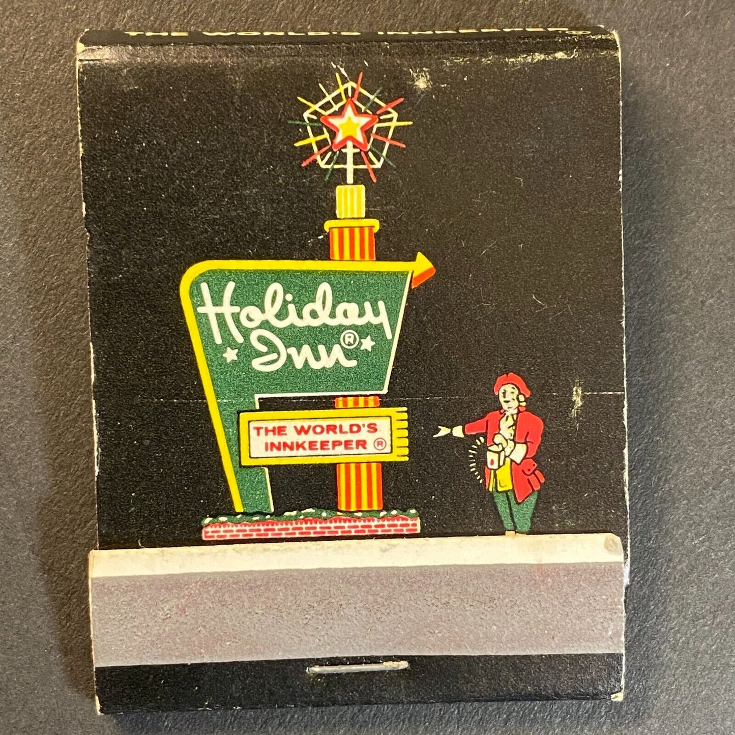 Holiday Inn Butler, PA Clarion Meadville Holidex Full Matchbook c1960's-73