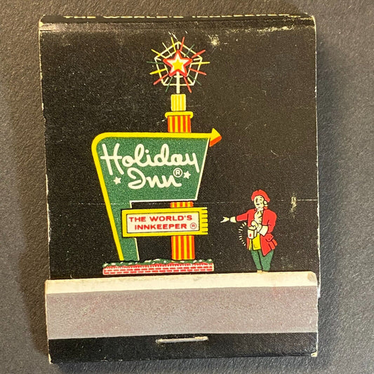 Holiday Inn Butler, PA Clarion Meadville Holidex Full Matchbook c1960's-73