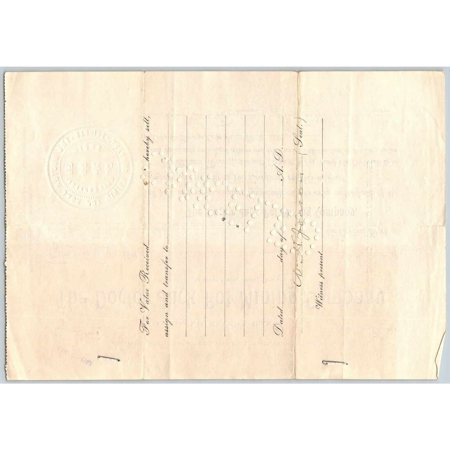 Doctor Jack Pot Mining Co. 1905 Stock Certificate Cripple Creek District #327