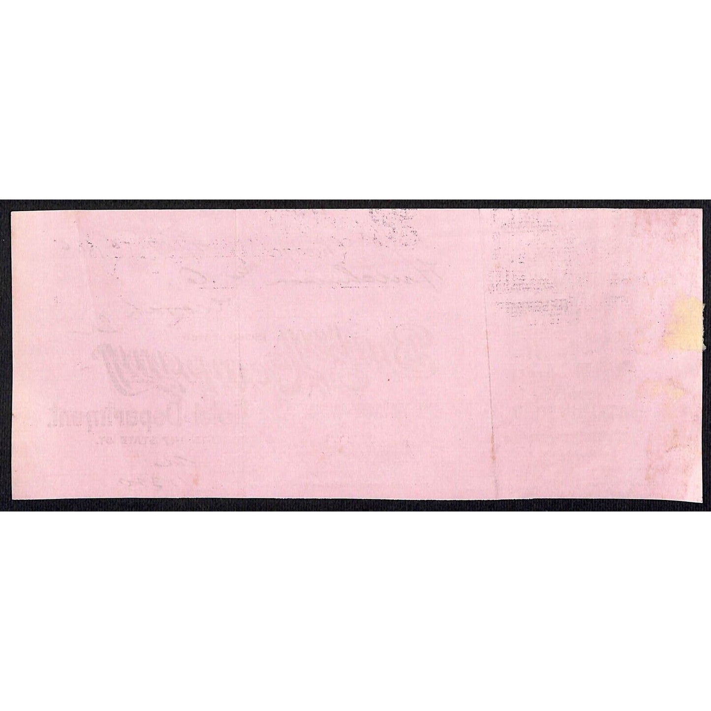Burley Company Hotel Department H.J. Hutchinson* Decorah Cut 1896 Billhead