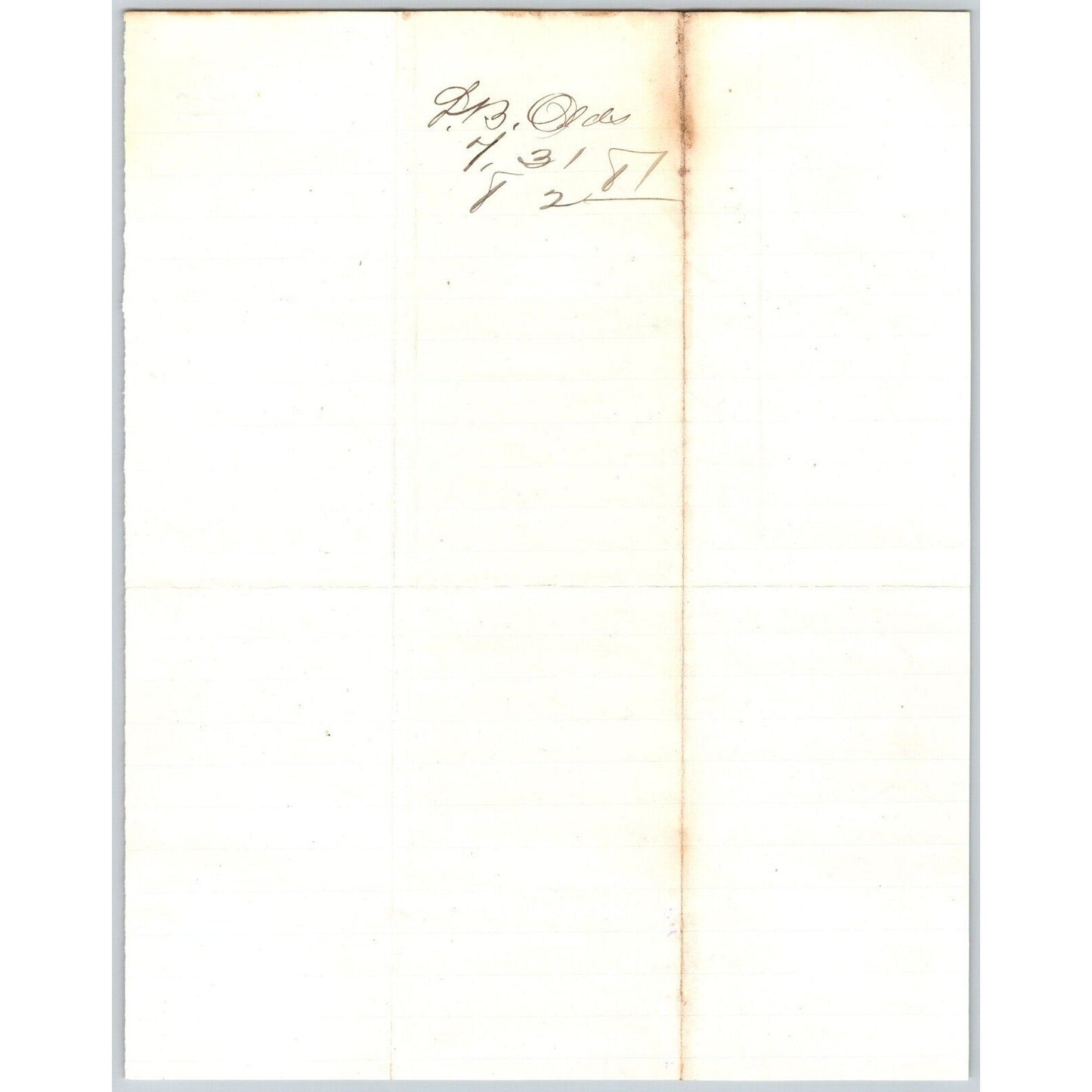 1881 L.B. Olds** Red Bluff, MT ALS to Henry Elling* Virginia City, MT