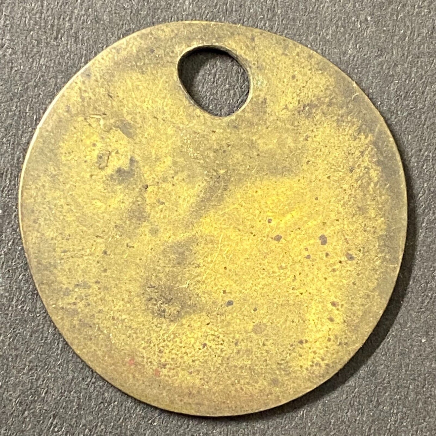 Mining Related ? M.S. Standard Brass Tool Check Token "76XX" 28.5mm +Blank (#2)