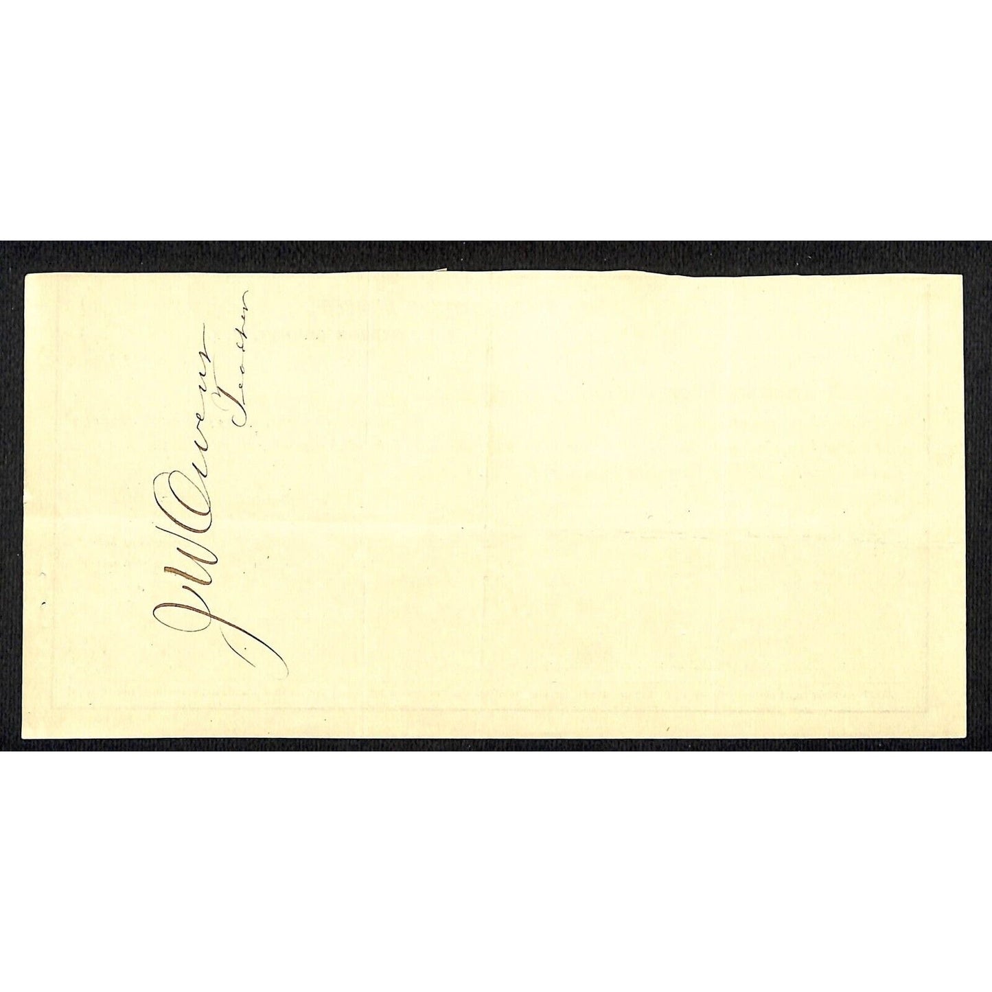 1886 Jefferson County Montana Territory School Warrant for "Teaching"
