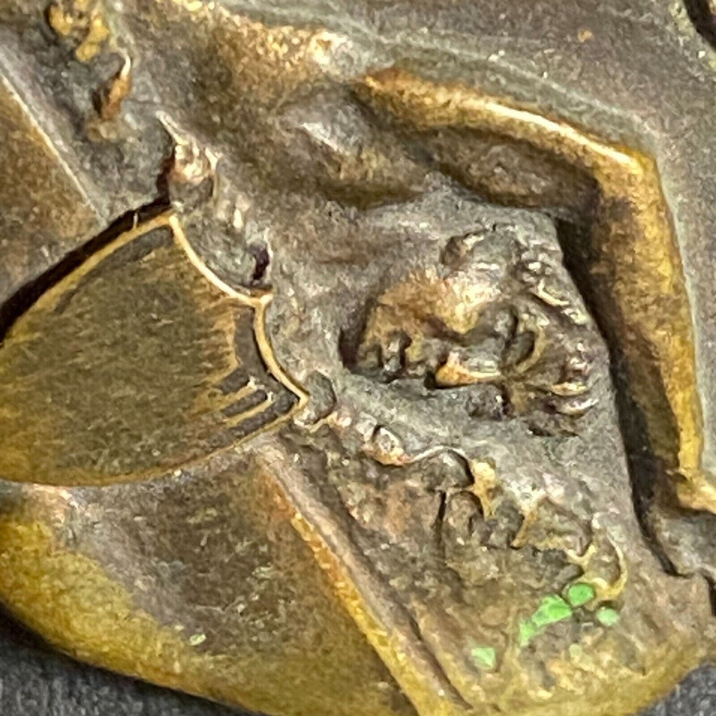 c1920's-30's Swimming Pendant / Medal 33mm 14g w/ Damage