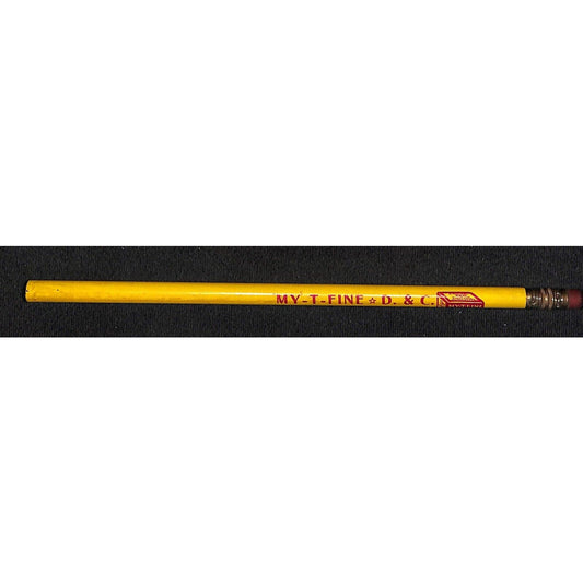 My-T-Fine - D&C Lemon Desserts Vintage Advertising Pencil VGC Unused