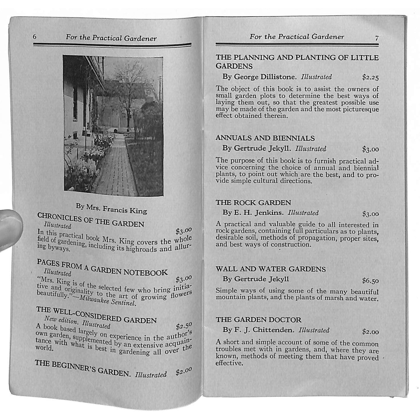 c1925-35 Charles Scribner's Sons "Nature and Outdoor Books" Catalog 32pp Scarce