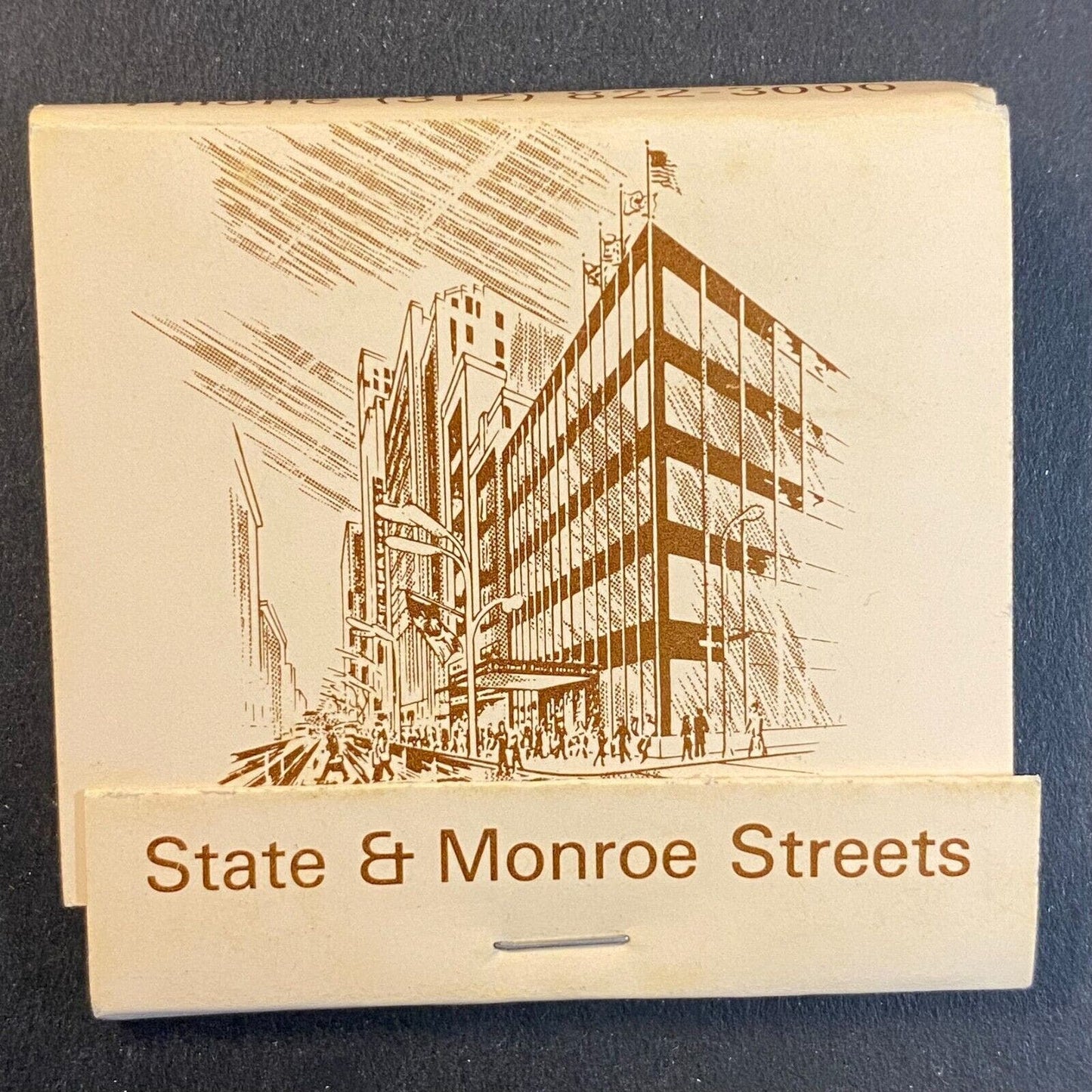 Amalgamated Bank Chicago "Amalgamonster" c1974-80's Full Matchbook VGC