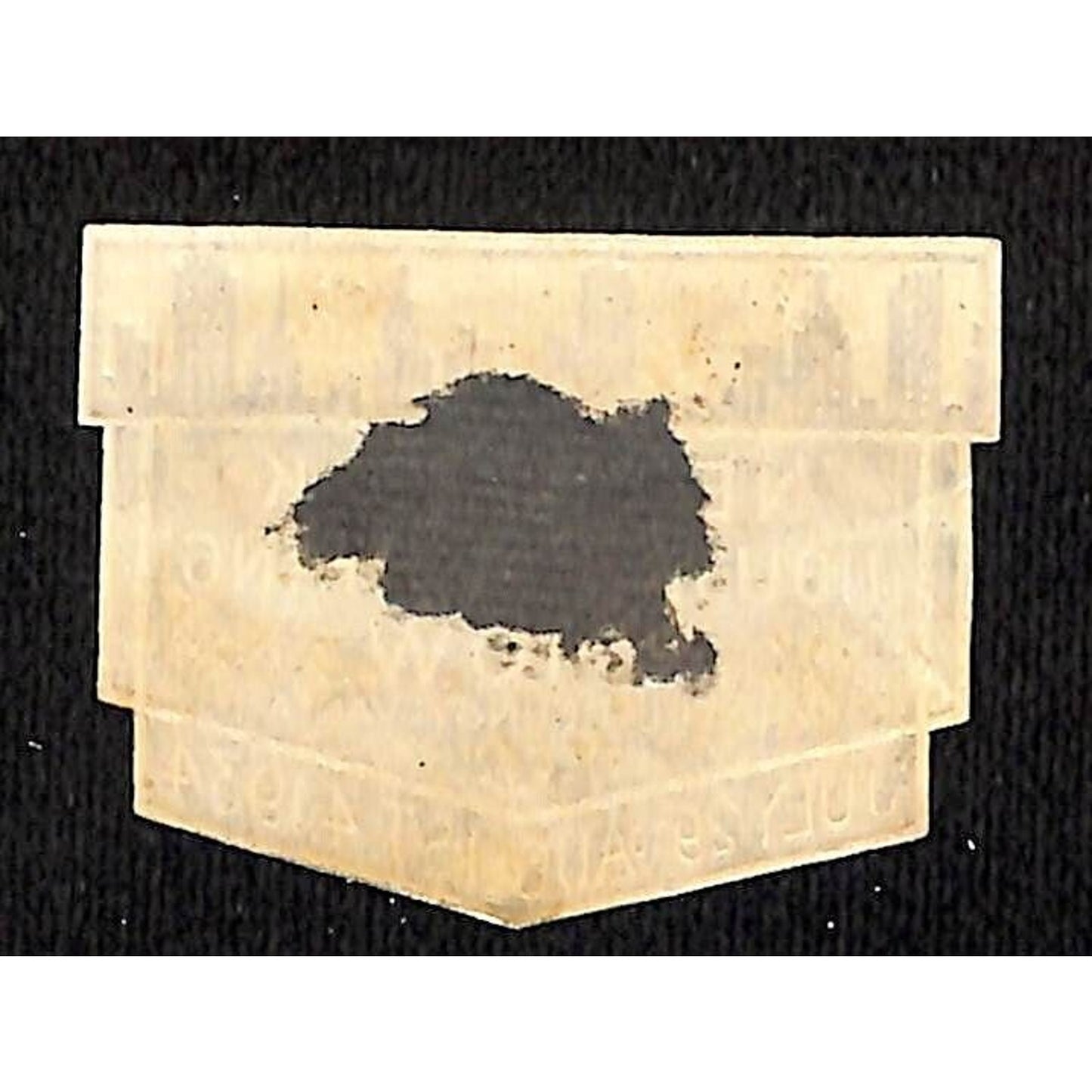 1934 New York Housefurnishing Show Hotel Pennsylvania Skyline Embossed Sticker