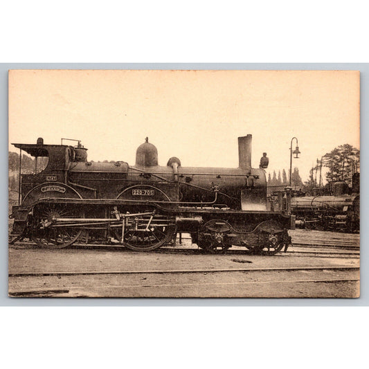 French Railroad RPPC* Postcard Machine 220-705 Series 220.701-706 c1900 H.M.P.