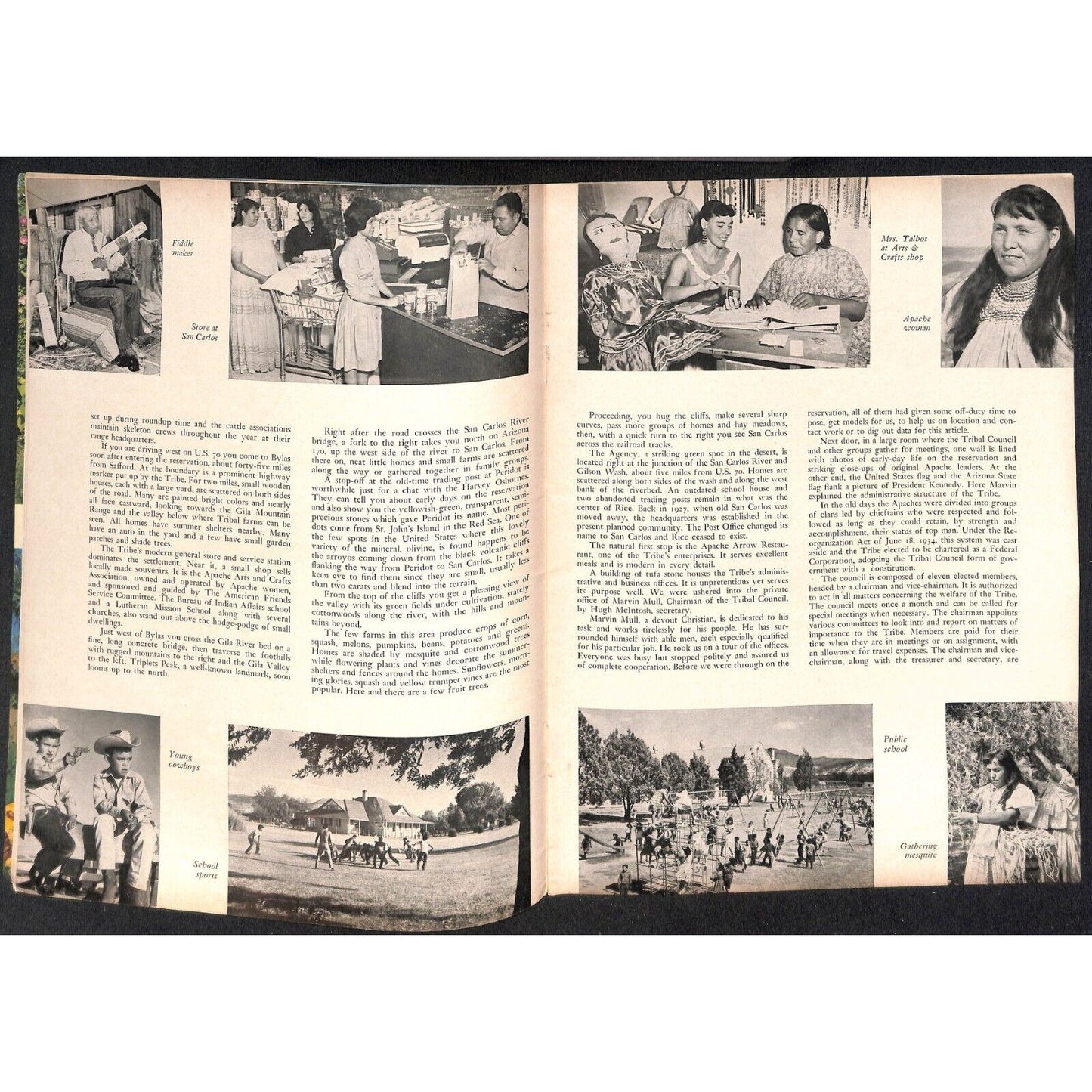 Arizona Highways Magazine May 1963 Land of the San Carlos Apaches Issue 40pp VGC