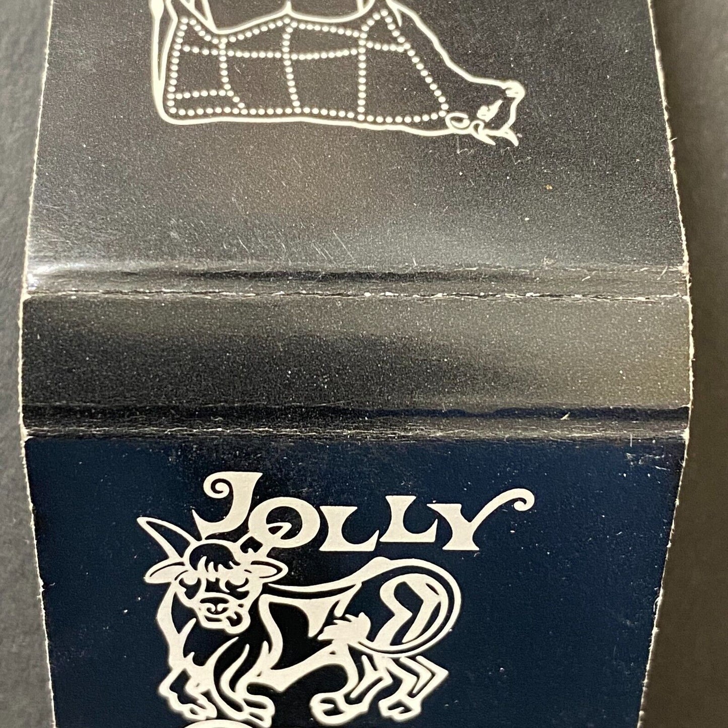 Jolly Ox / Steak and Ale Restaurants Full Matchbook c1960's-74 VGC
