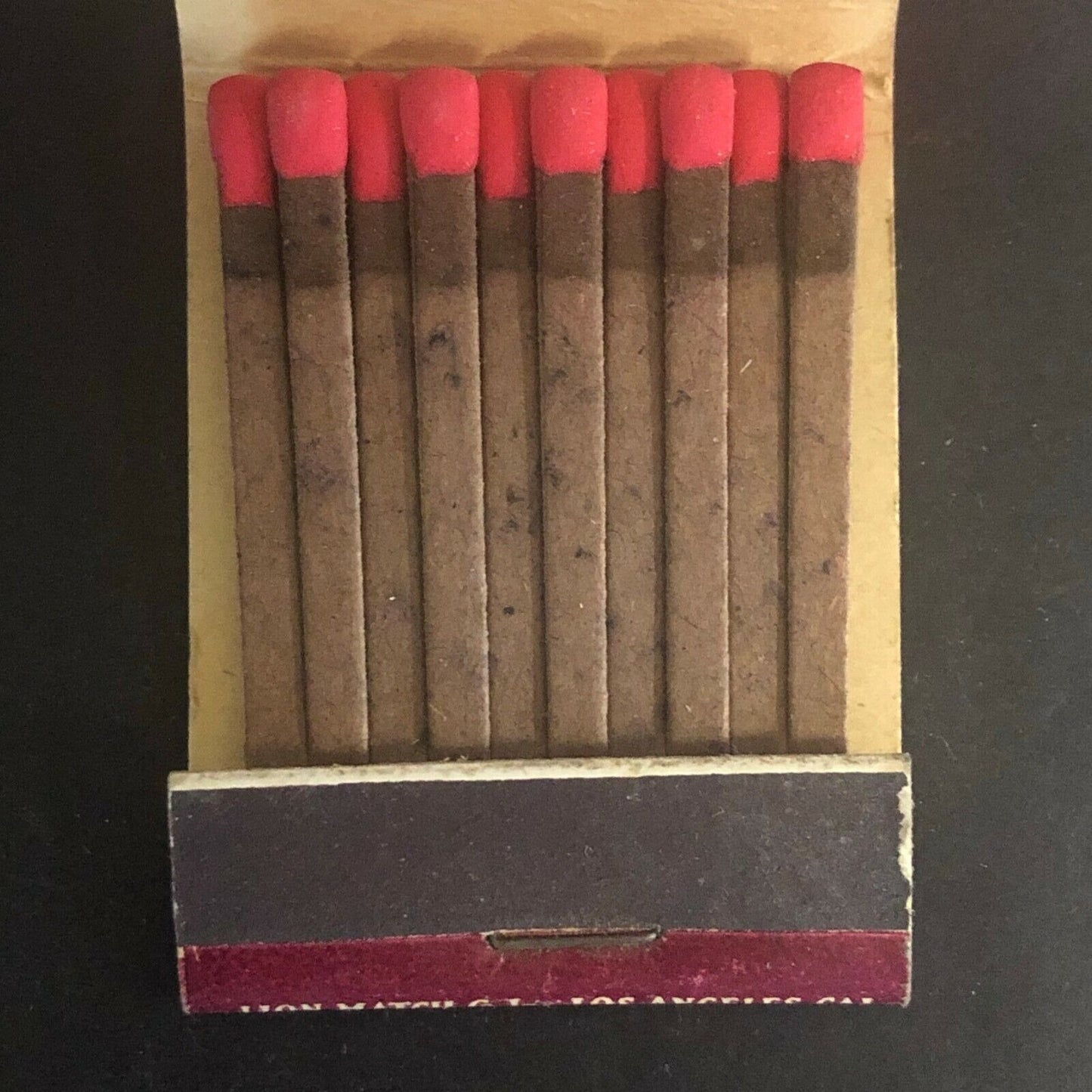 Long Beach, CA Surf Dinner House c1951-55 Full Matchbook