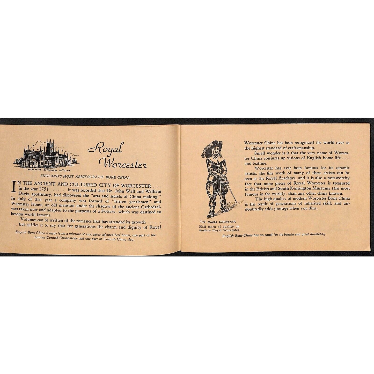 "The English Shoppe" Period Arts, Ltd S.A. Reynolds Brochure VGC 36pp c1945