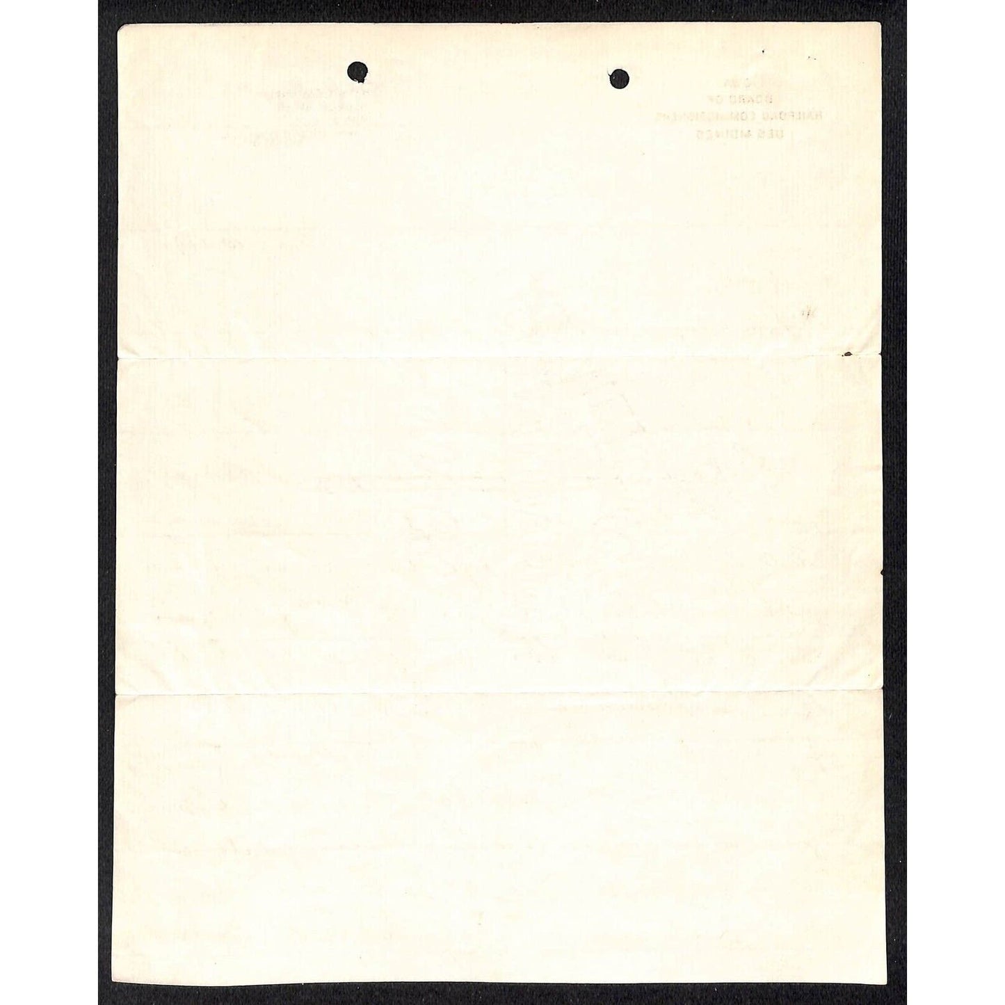 Iowa Board of Railroad Commissioners Des Moines 1891 Partial ALS to CRI&P