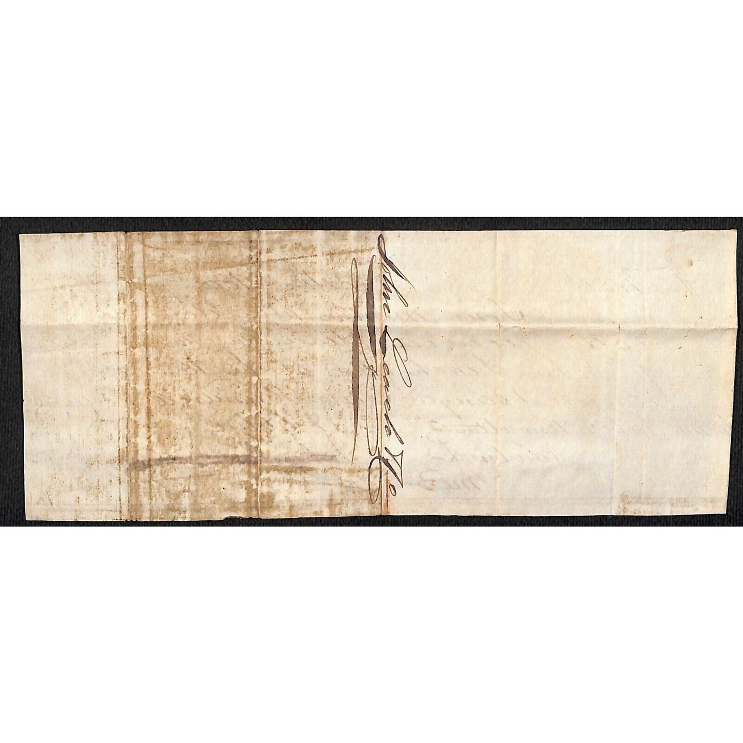 1839 Jabez Knowlton* Newburgh, ME "Kenduskeag Bank of Bangor" Promissory Note