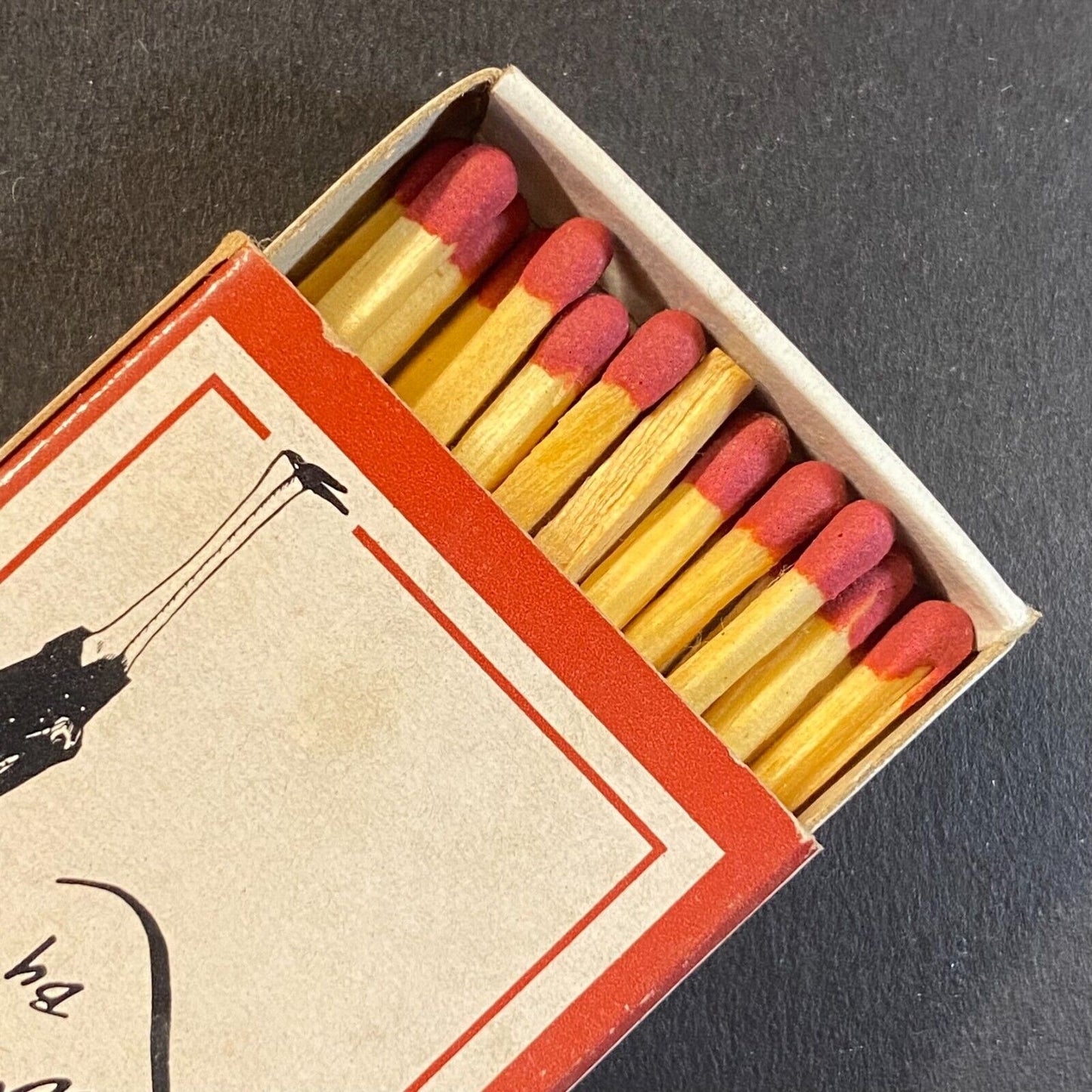 Livingston's by the Sea Jupiter Beach Hilton Anthropomorphic Matchbox c1985-92