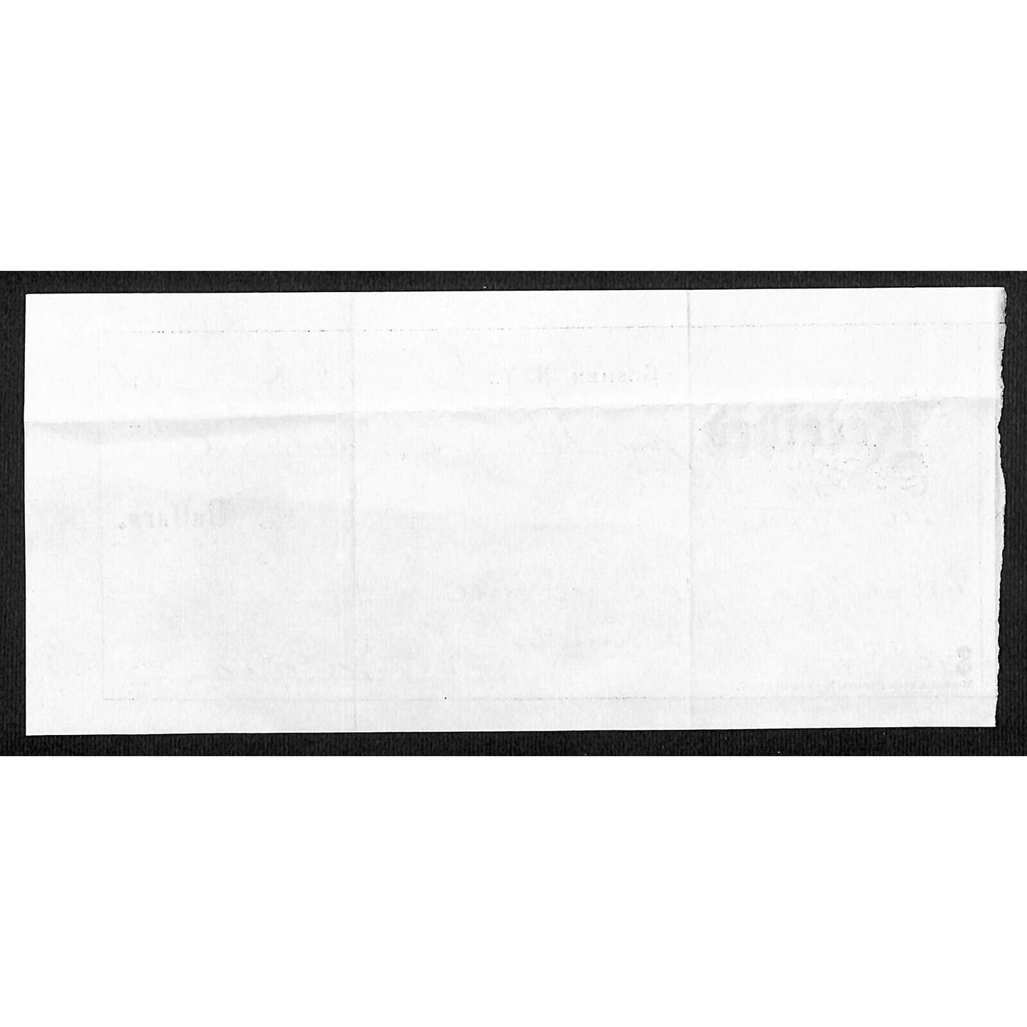 1876 Goshen, NY Receipt for $10 Joseph Dunland ?