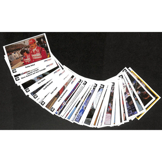 1987 PPG Indy Car World Series C.D.A. Complete Set of 50 Cards - No Box