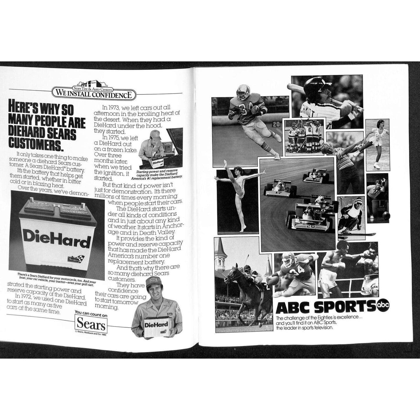 1982 Indianapolis 500 Program Racing VGC 125pp 13oz