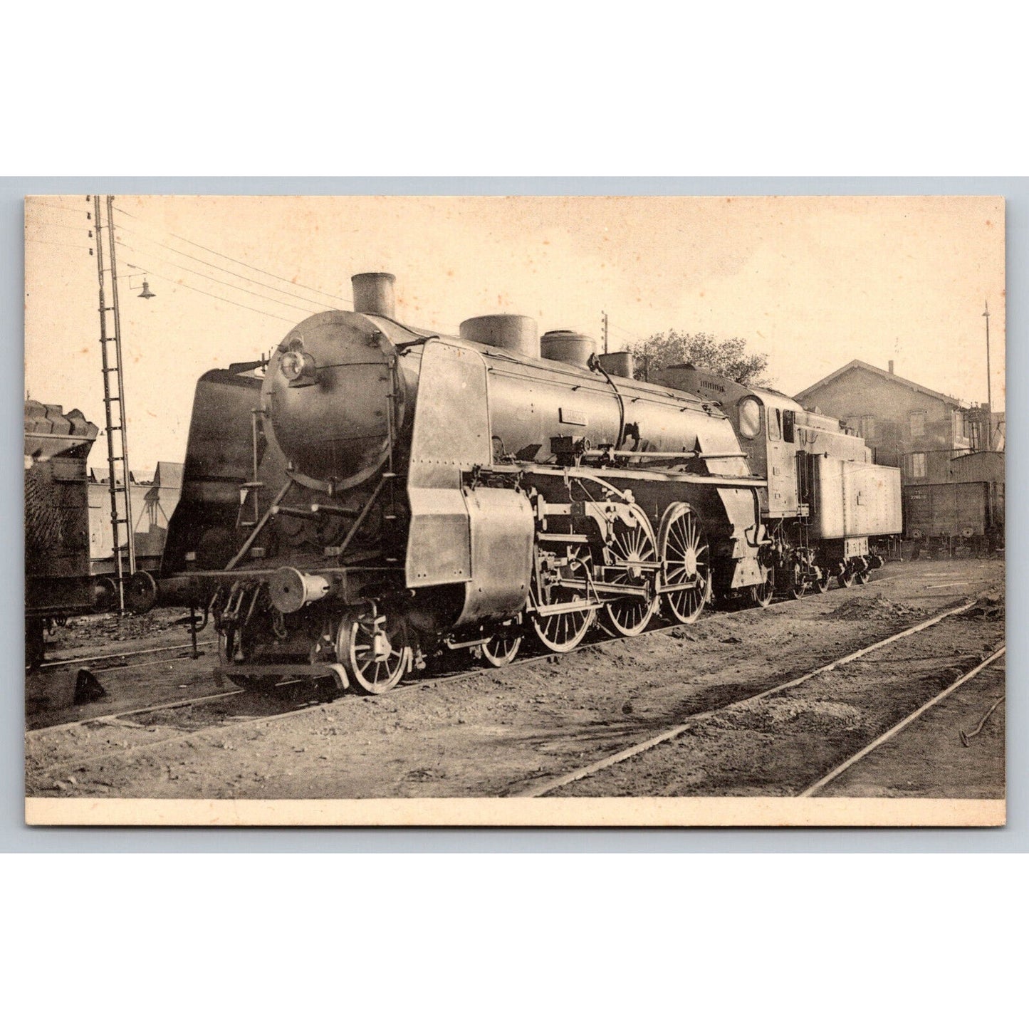 French Railroad RPPC* Postcard Machine 231.995 Series 231.981-996 c1900 H.M.P.