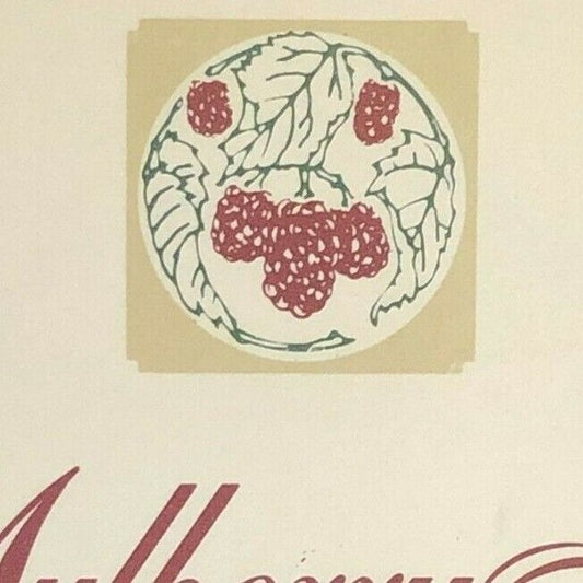 Mulberry Inn Savannah Georgia c1980's Full Matchbook