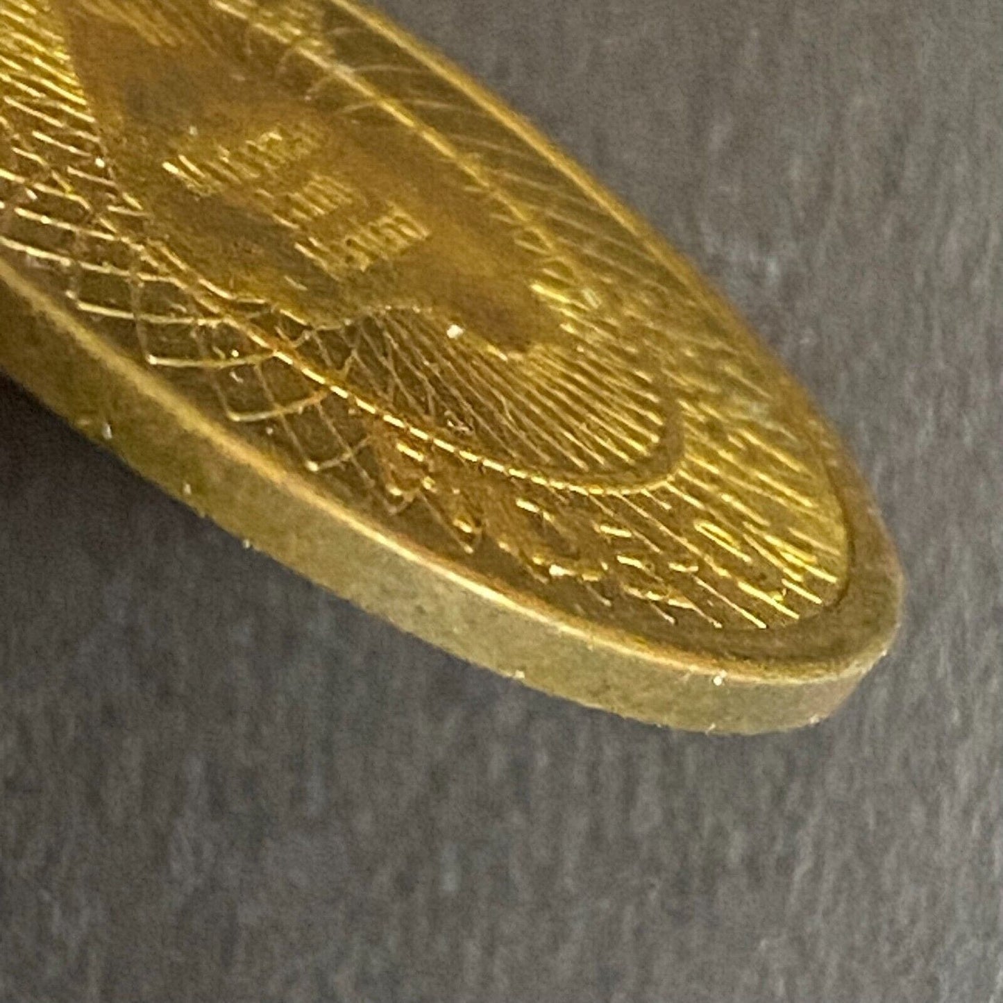 Montgomery County Maryland G/F One Ride-On Fare Brass Bus Transit Token 29mm