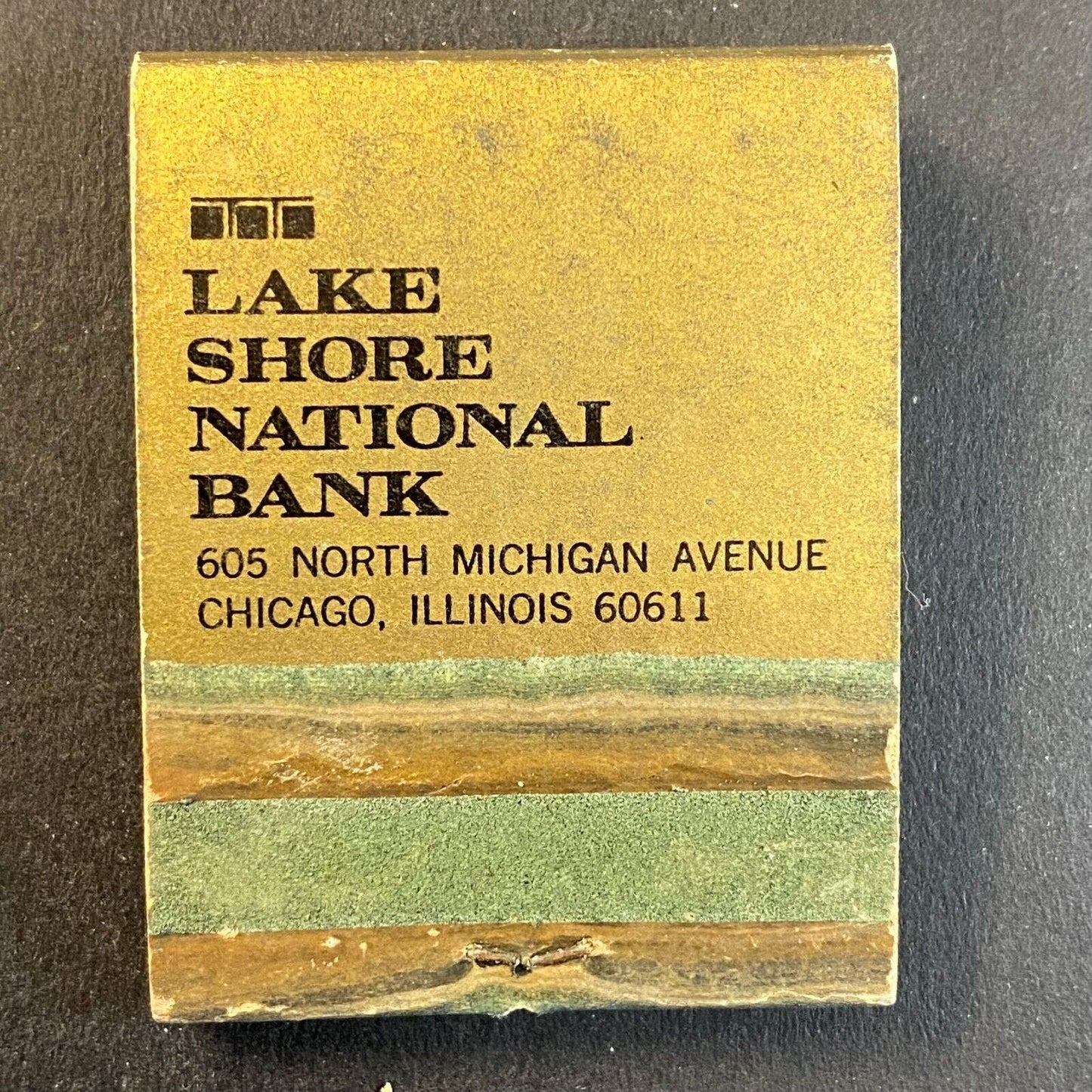 Lake Shore National Bank Chicago, Il c1965-73 - Full Matchbook