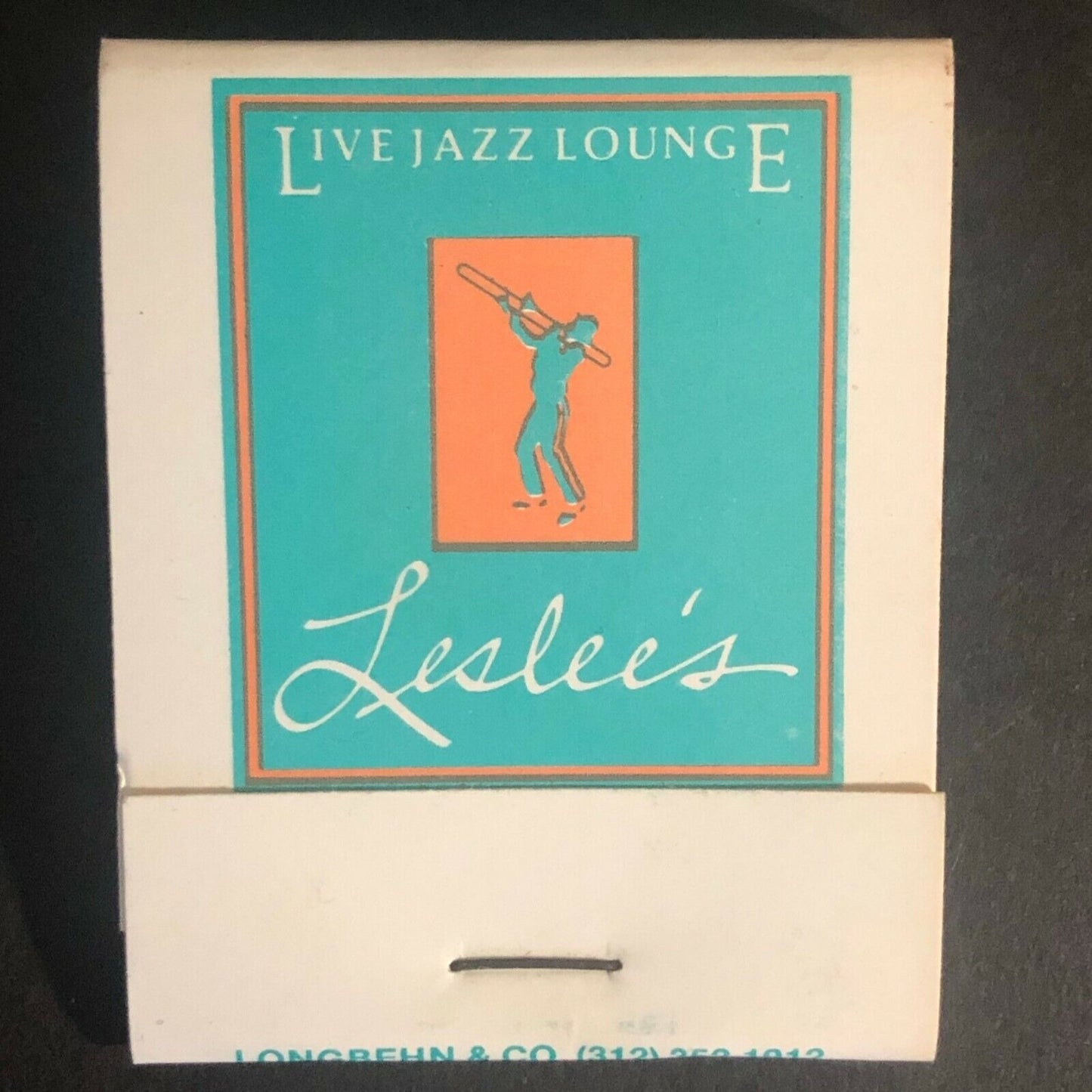 Leslee's Restaurant Evanston, IL c1970's-80's Full Matchbook