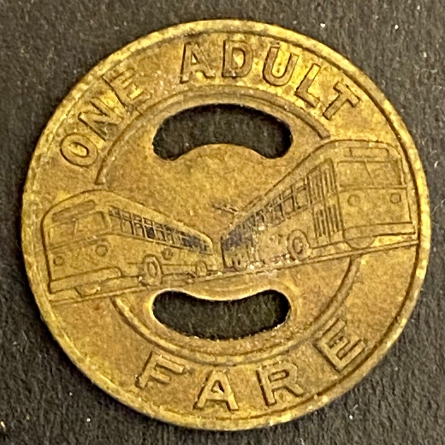 Cincinnati Transit One Adult Fare Transit Token Bus Trolley 16mm
