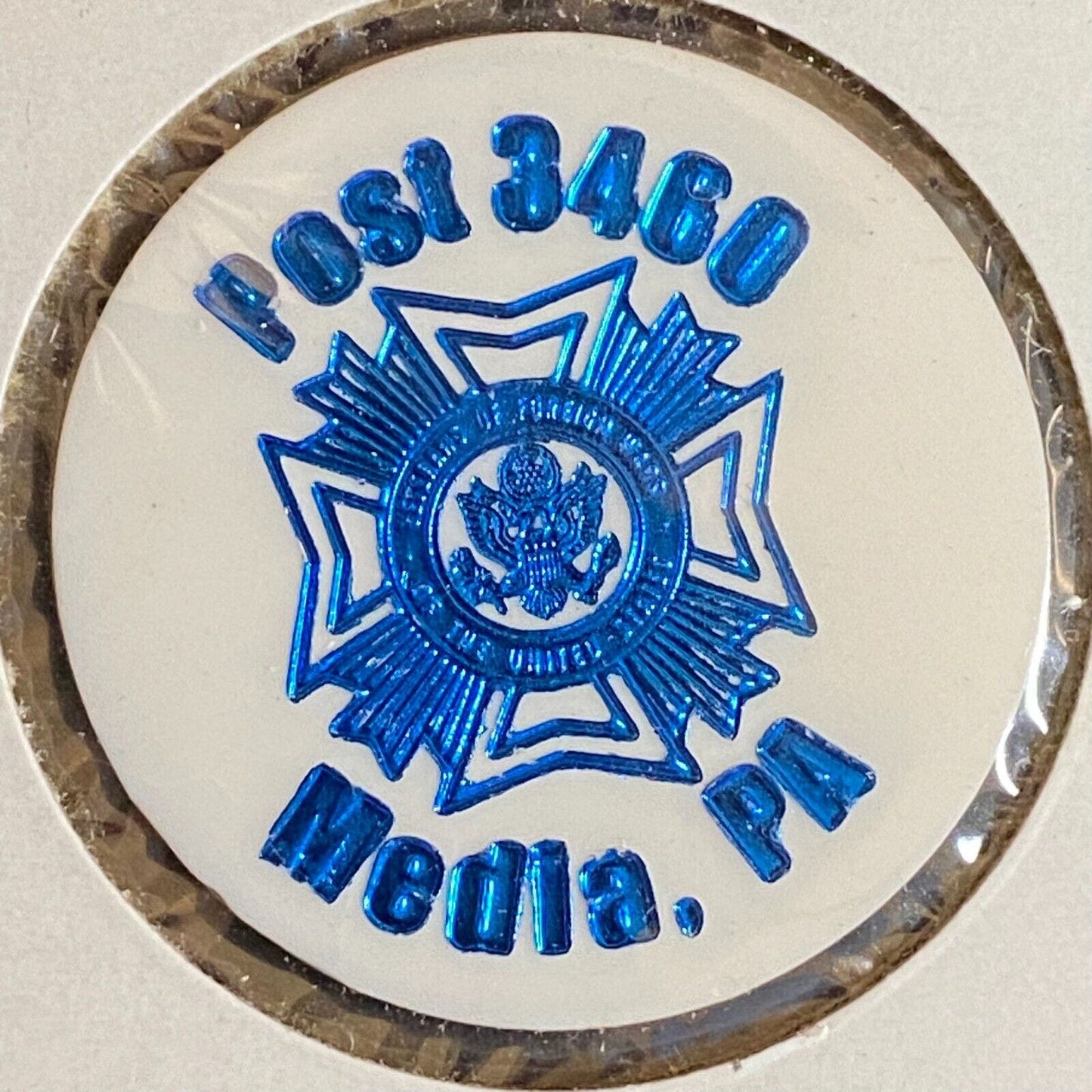 Media, PA American Legion 3460 c1980's Plastic Token "G/F One Draft" Beer