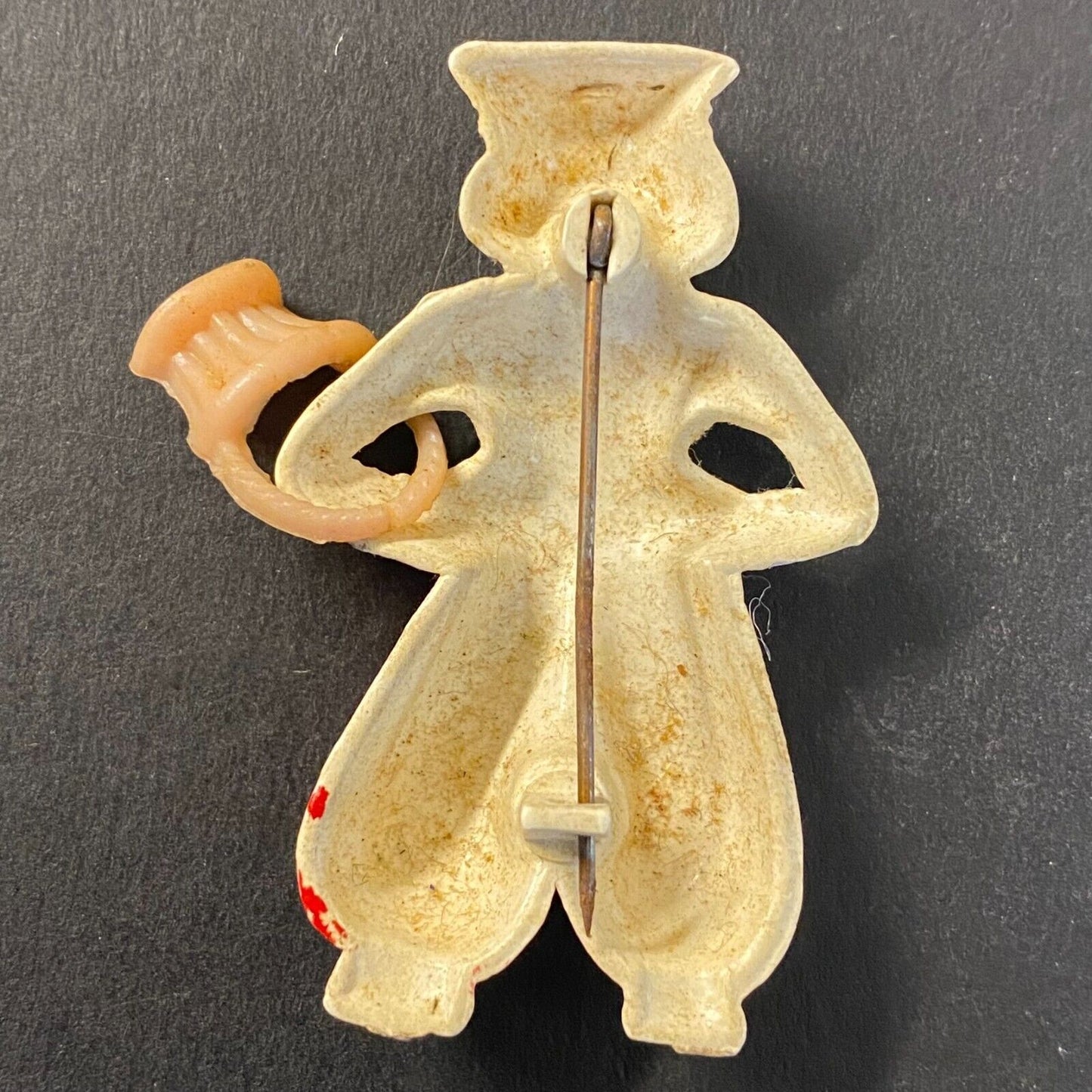 Dutch Boy Paints 2" Celluloid Brooch / Lapel Pin VGC Scarce