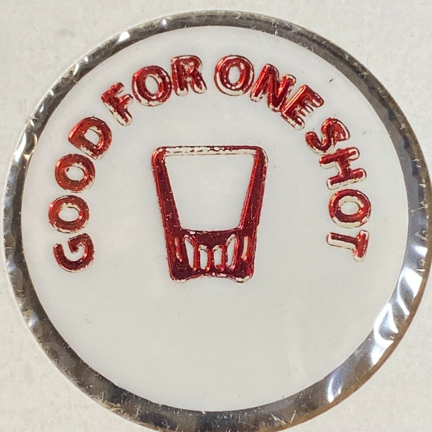 Hummelstown, PA American Legion Post 265 c1970's-80's Plastic "One Shot" Token