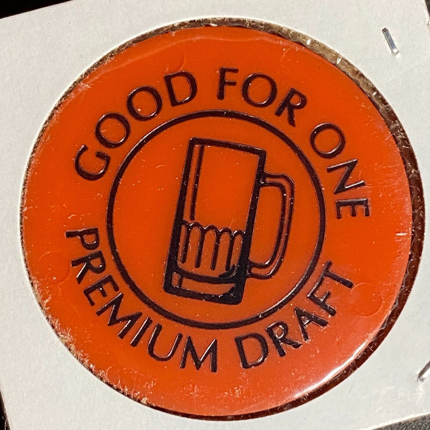 Carrolltown, PA Old Farm Inn Plastic Token G/F One Premium Draft