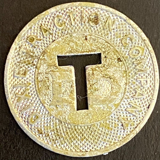 Dixie Traction Company Erlanger, KY G/F One Fare 23mm