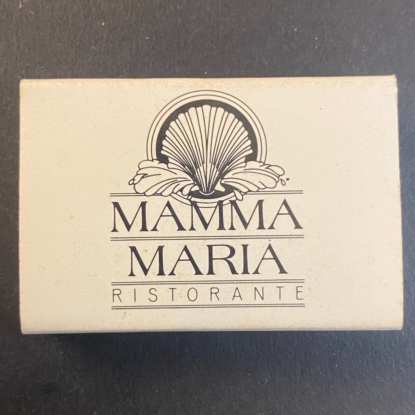 Mamma Maria Ristorante Restaurant Boston, MA Vintage Matchbox VGC Scarce