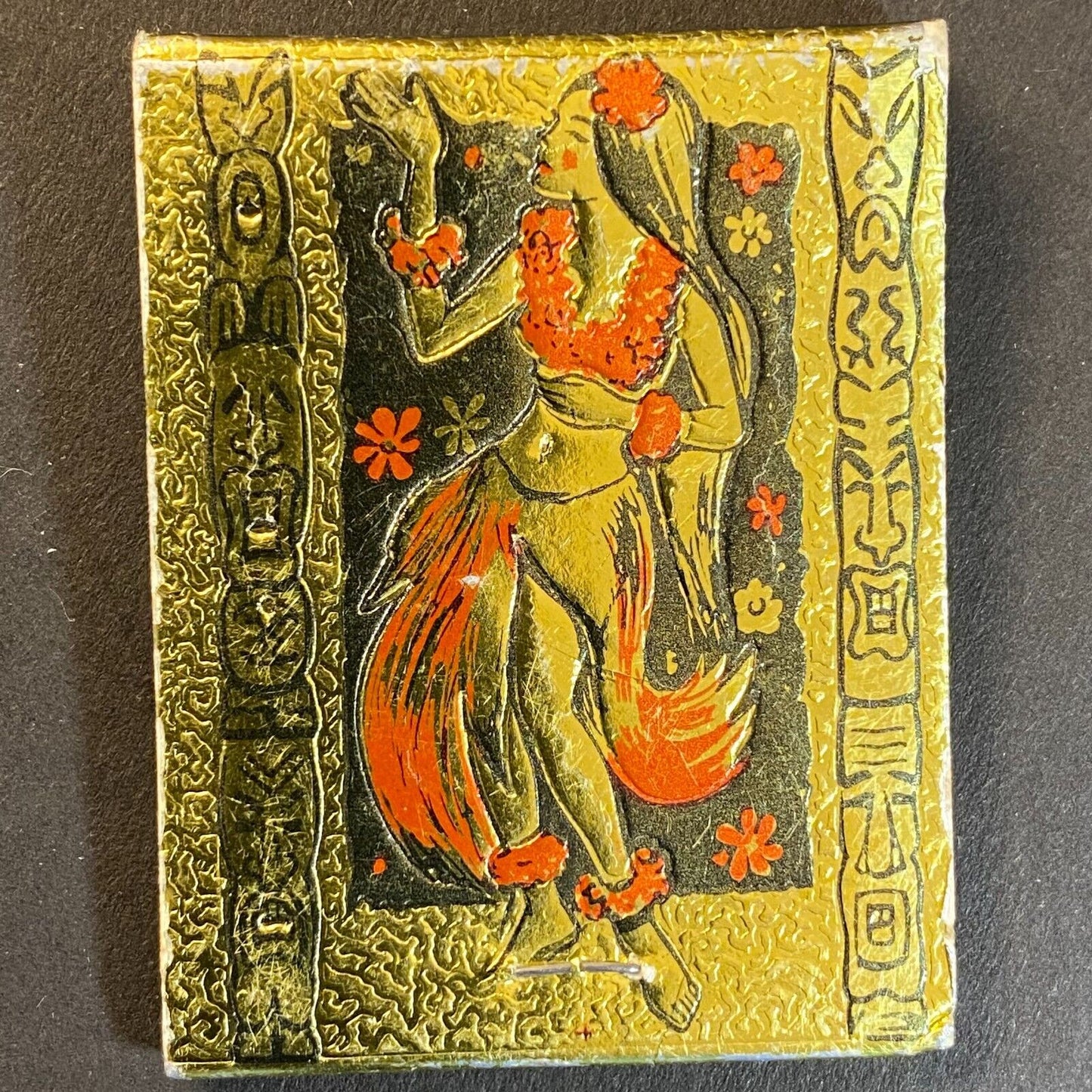 Hula Hut Chinese Polynesian Restaurant Wheaton, MD Matchbook c1973 Scarce