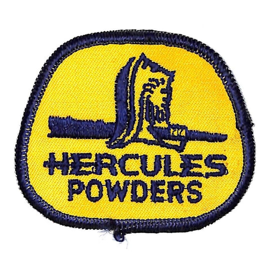 Hercules Powders Gunpowder 2.25" x 2.5" Vintage Emb. Patch c1970's-80s - VGC
