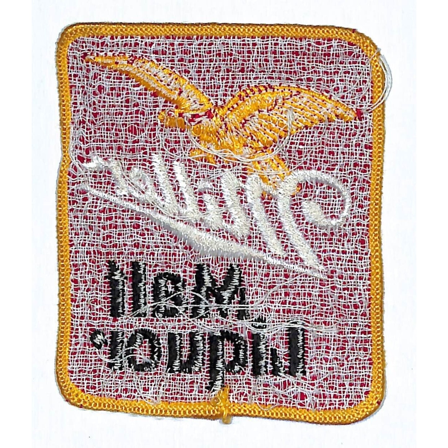 Miller Malt Liquor Beer Patch Vintage 2 3/4 x 3 1/" VGC c1970's Floppy Soft
