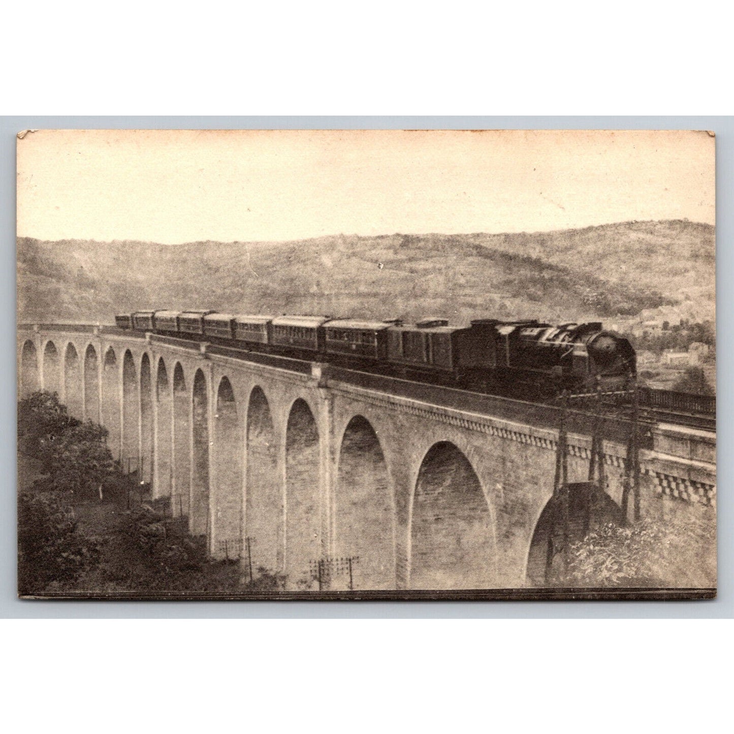 French Railroad RPPC* Postcard Machine 240.707 c1900 H.M.P.