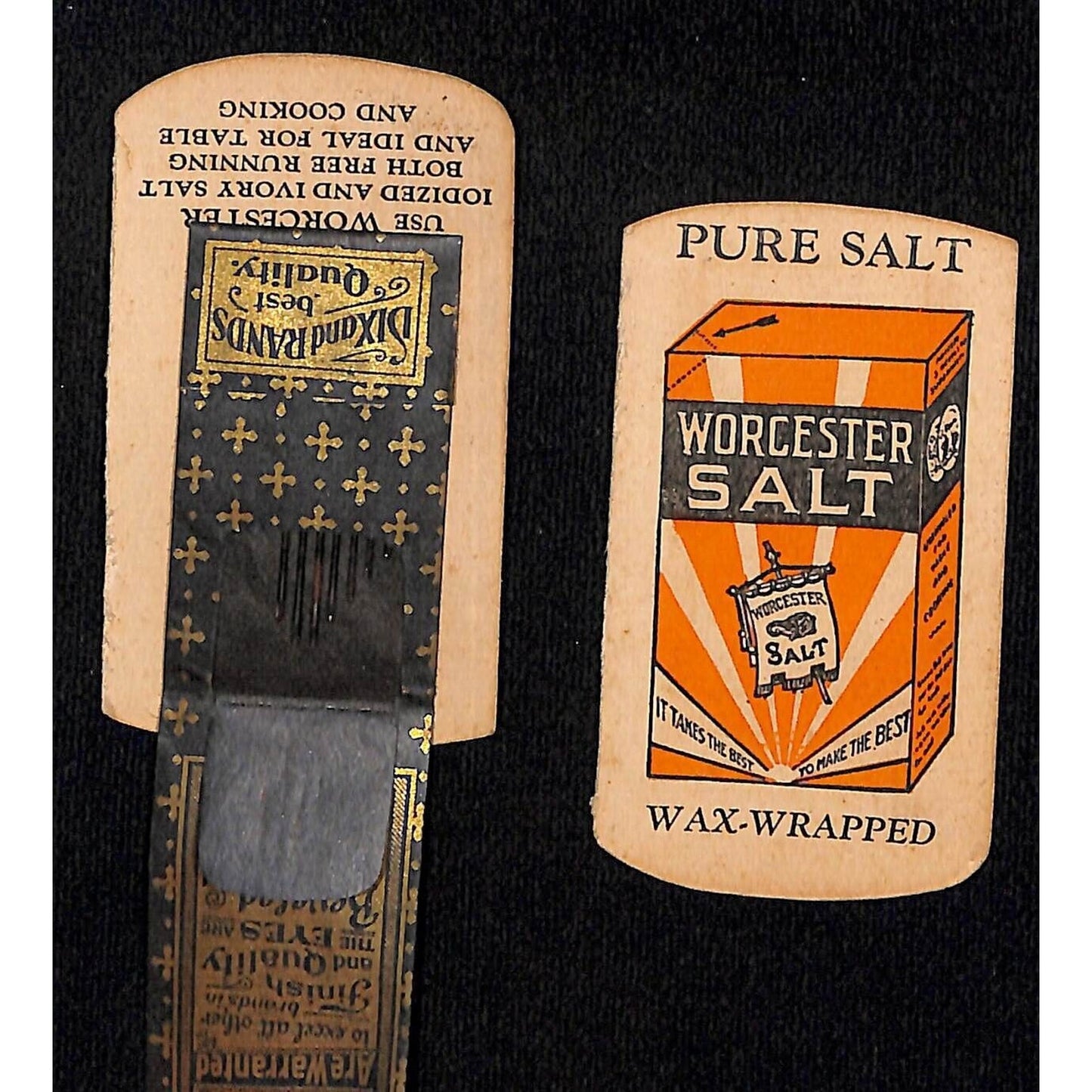 Worcester Ivory & Iodized Salt Dix and Rands Needle Book / Case w/ Damage