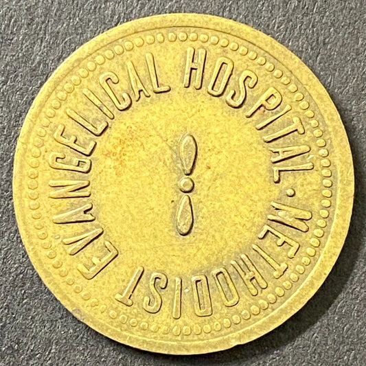 Methodist Evangelical Hospital Louisville, KY Parking Token 22mm Scarce (#3)