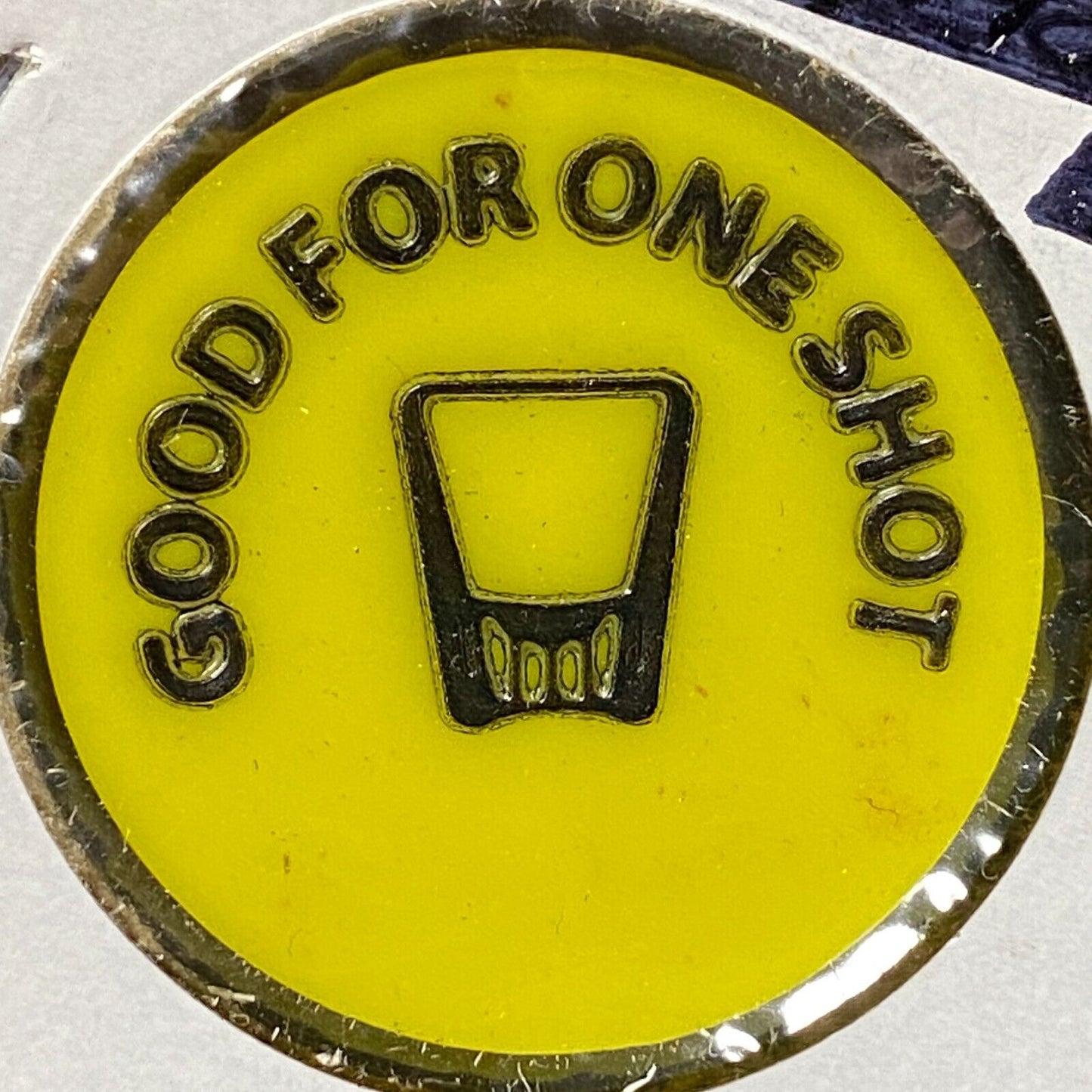 Brockway, PA VFW Post 7252 Plastic Drink Token G/F One Shot