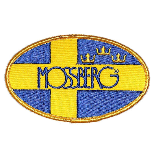 Mossberg Firearms 3 Crowns Vintage Emb. 4 1/2" Patch c1970's-80s NOS VGC
