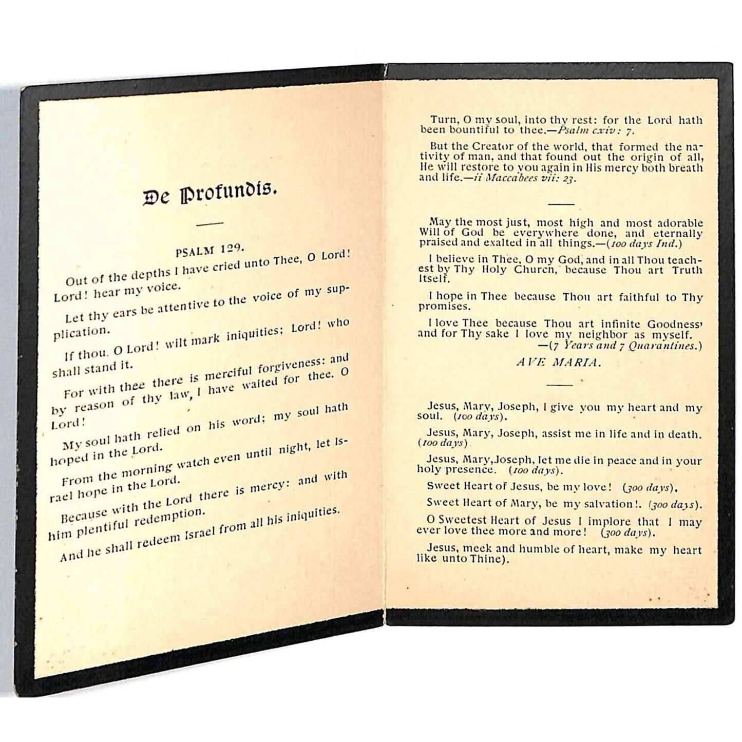 John Hertfelder (Phila. Tailor) 1900 Funeral Prayer Card (St. Teresa's Church)