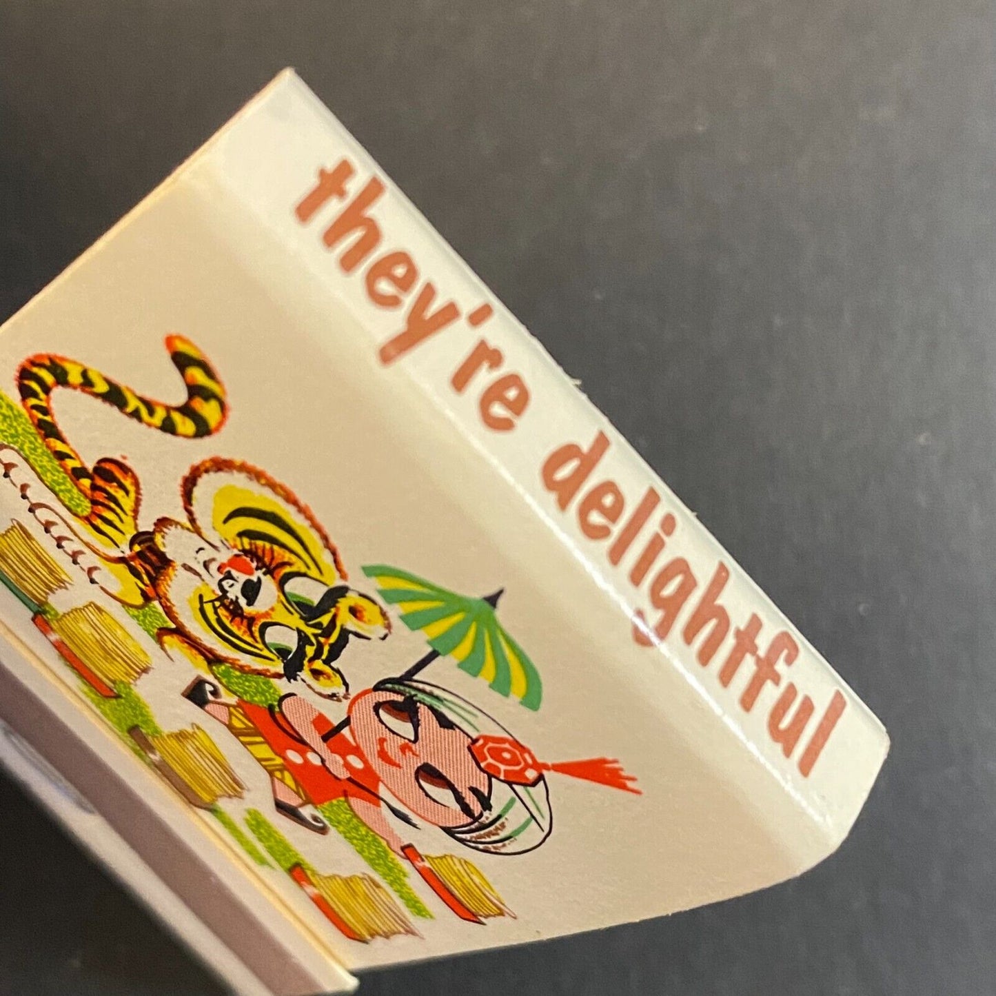 Sambo's Pancakes w/ Tiger & Map Full Matchbook c1960's-73
