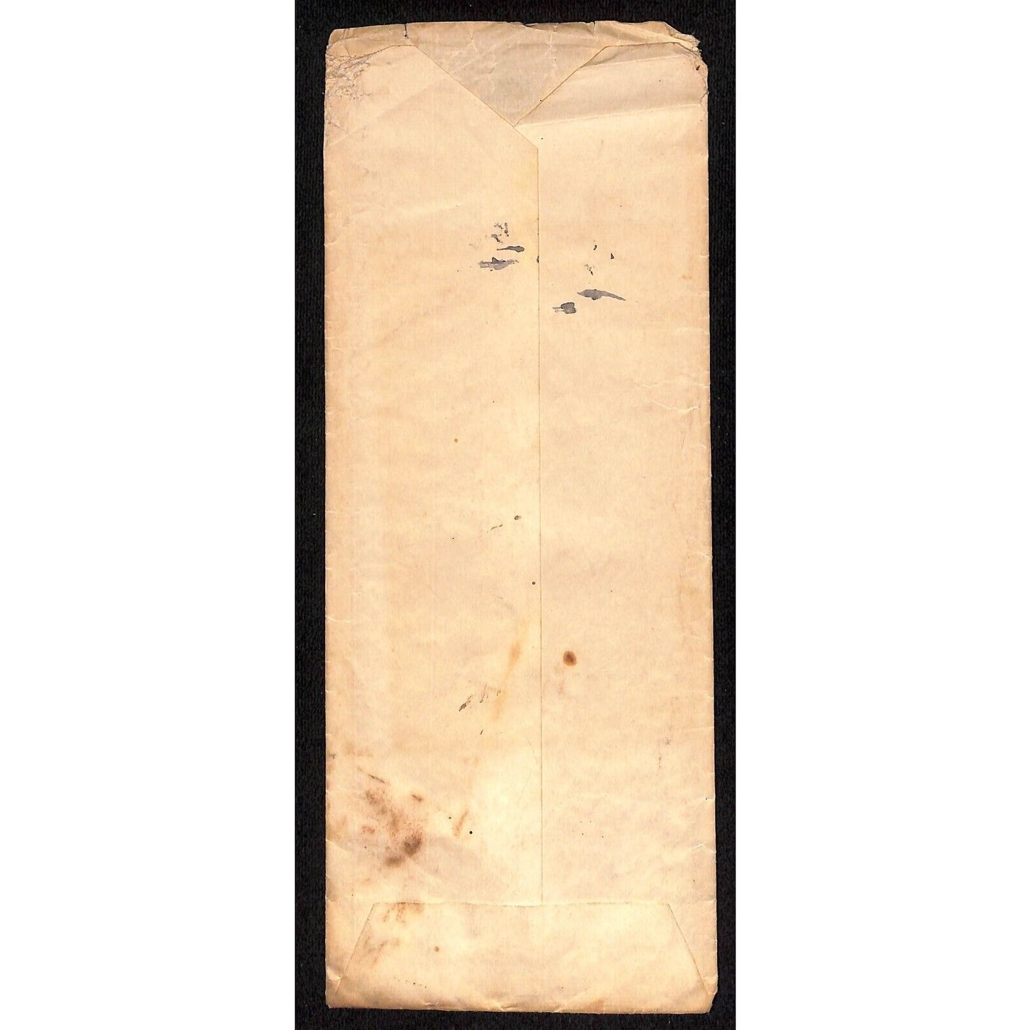 1883 New England Mutual Life Ins, Co. Boston Policy Sleeve Illustrated Vignette