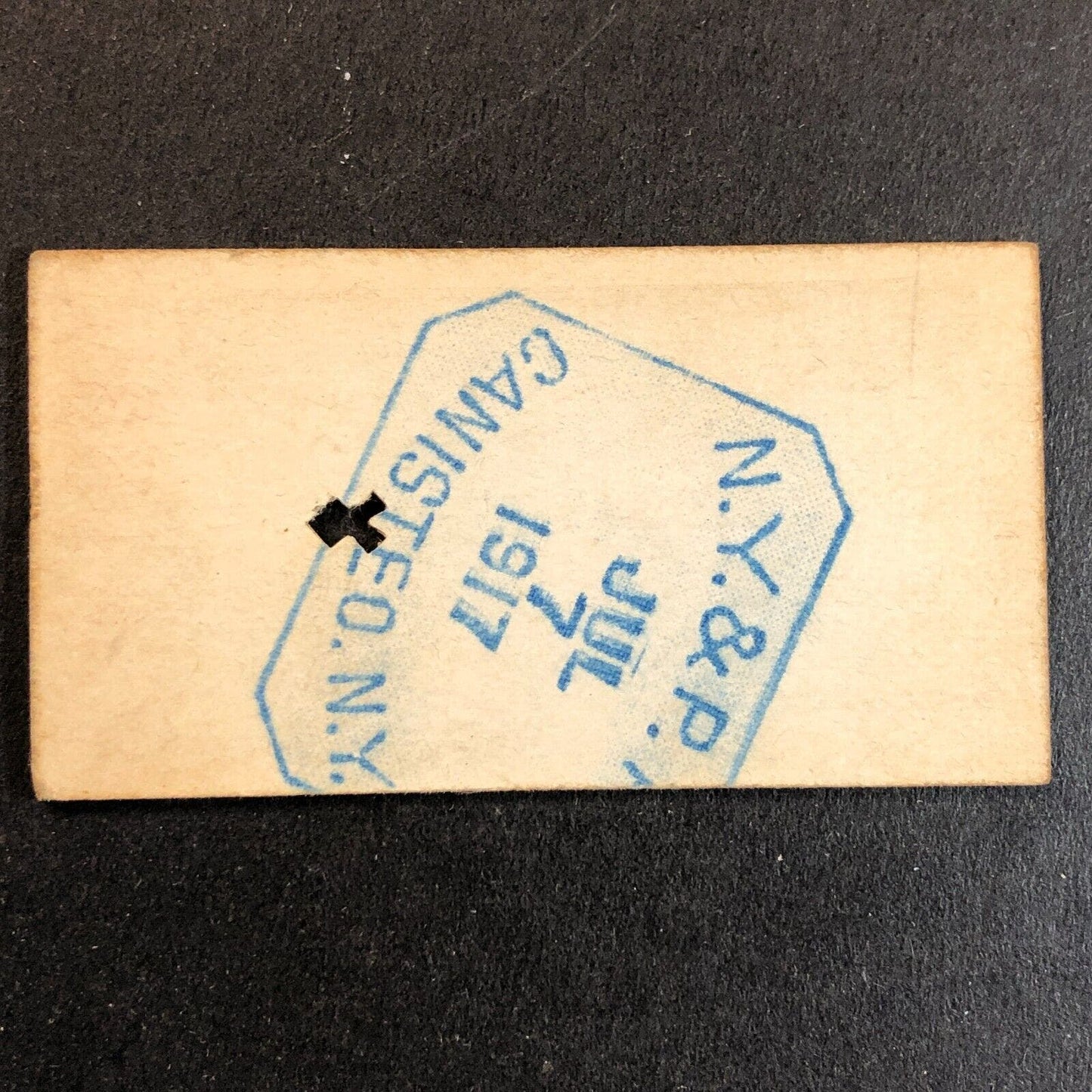 New York & Pennsylvania Railroad July 7 1917 Oswayo Ticket #4182 Scarce
