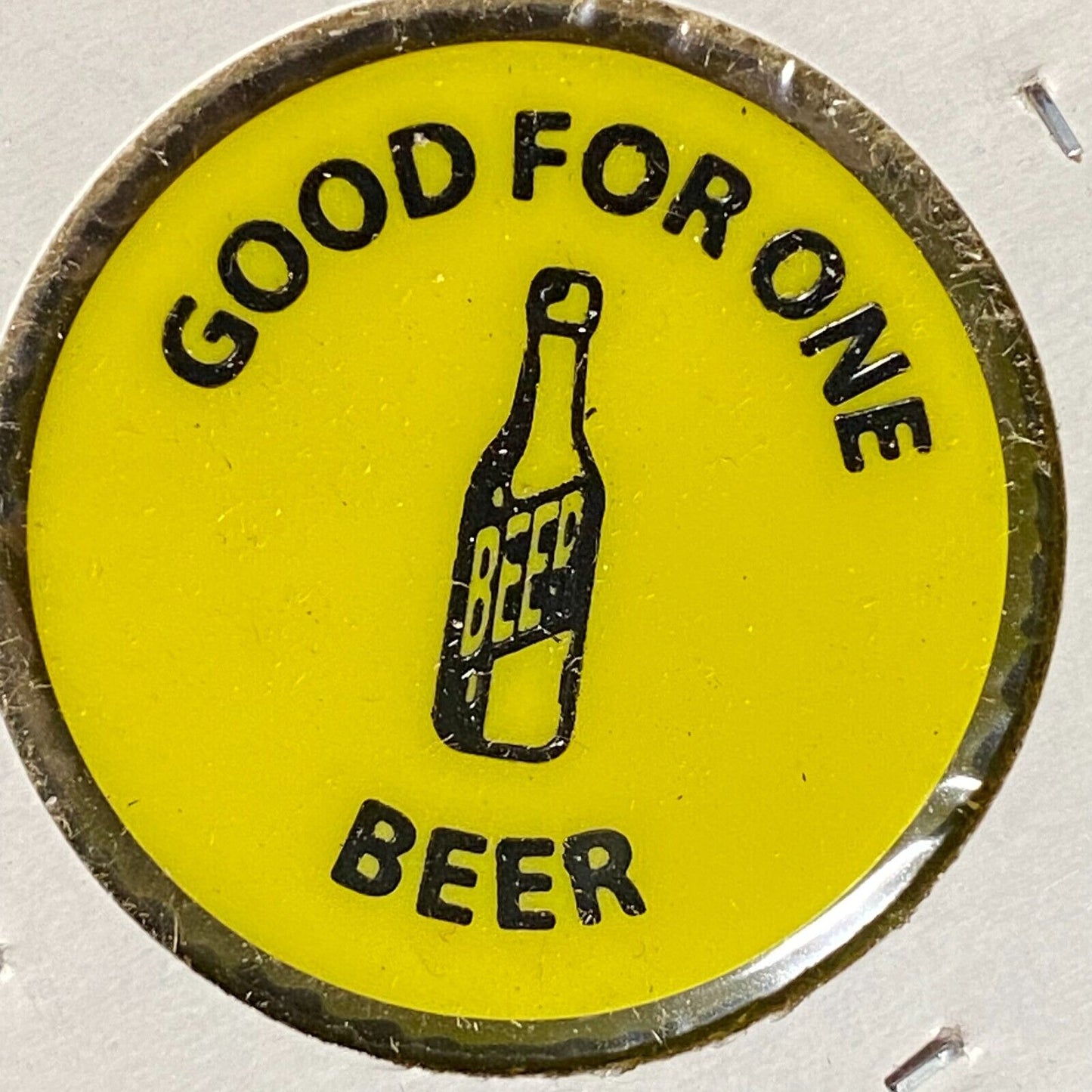 Brownsville, PA FOE Aerie 1356 Plastic Drink Token G/F One Beer